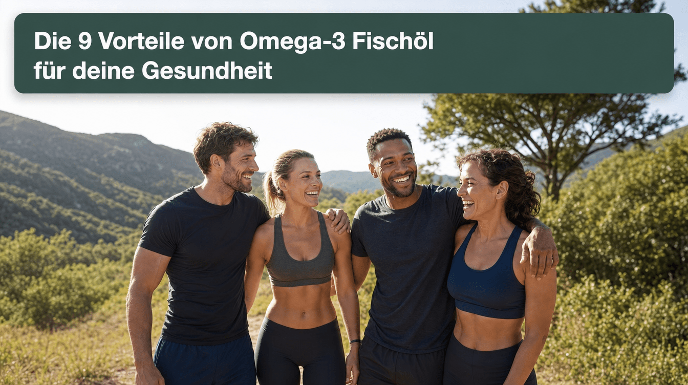 Die 9 Vorteile von Omega-3 Fischöl für deine Gesundheit - Doktor Health