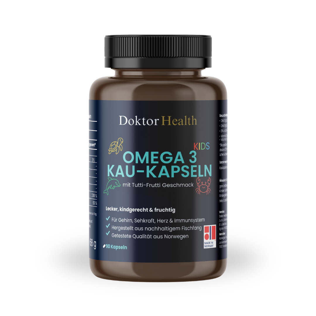 Omega 3 - Kau-Kapsel für Kinder