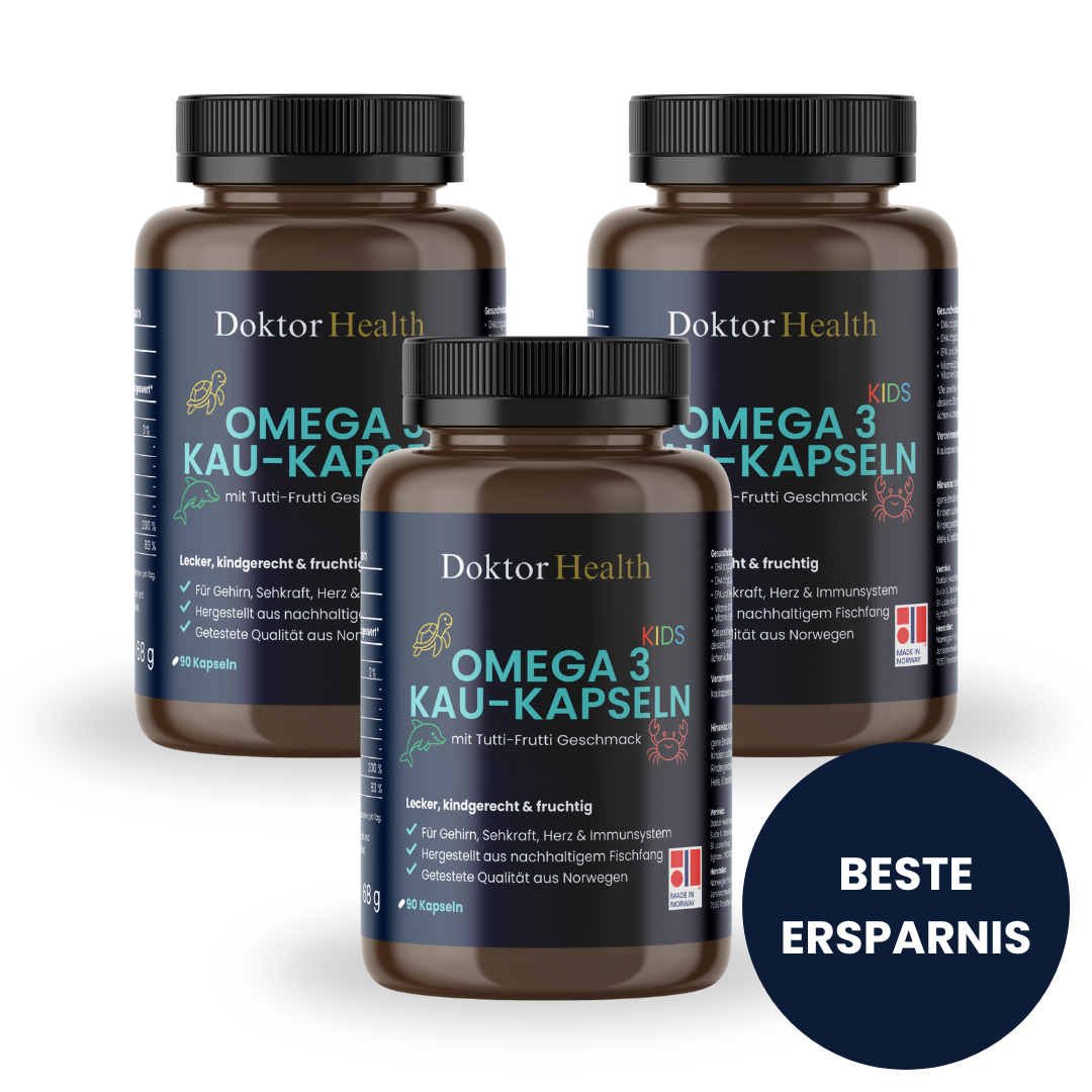 Omega 3 - Kau-Kapsel für Kinder