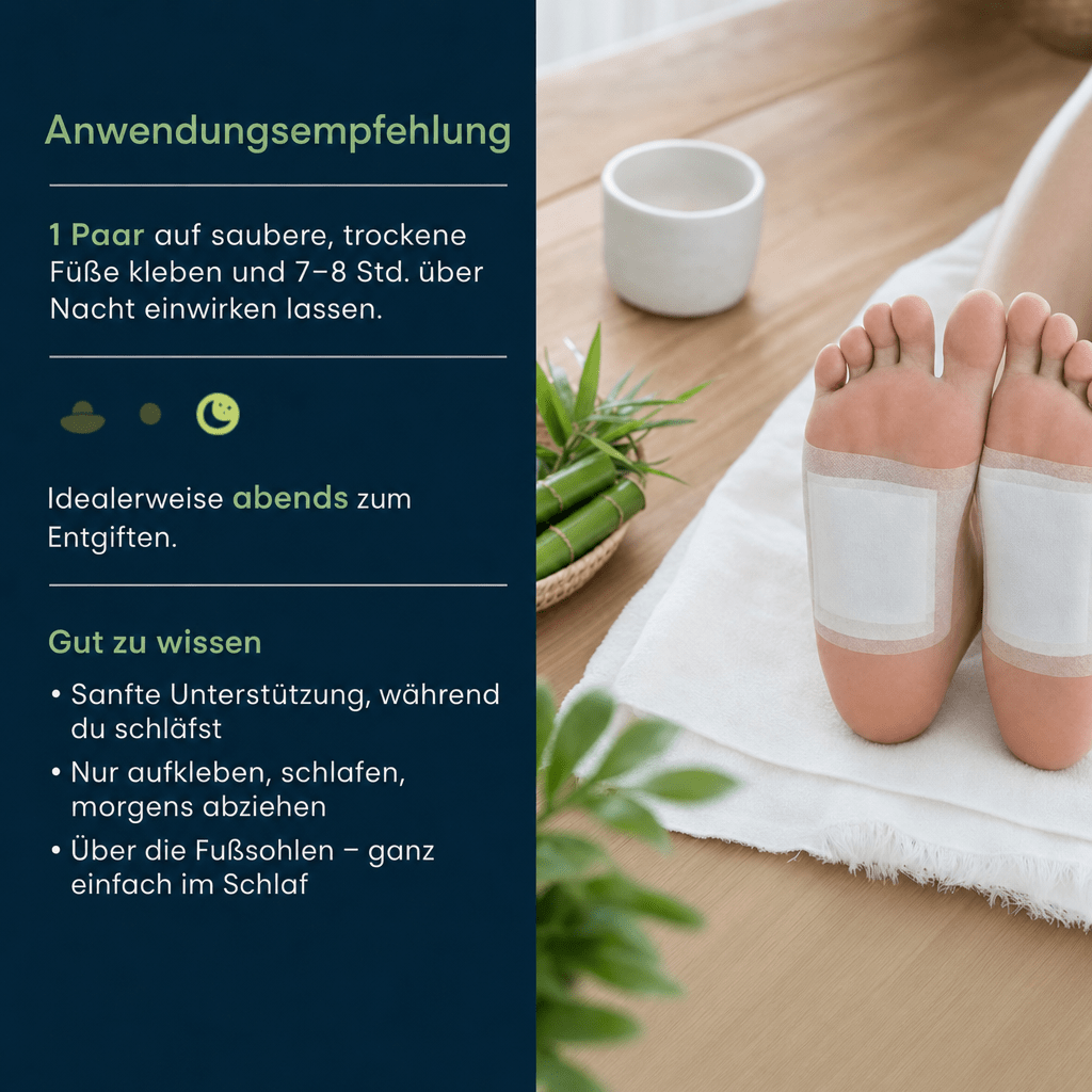 Foot Detox - Entgiftungspflaster - Doktor Health