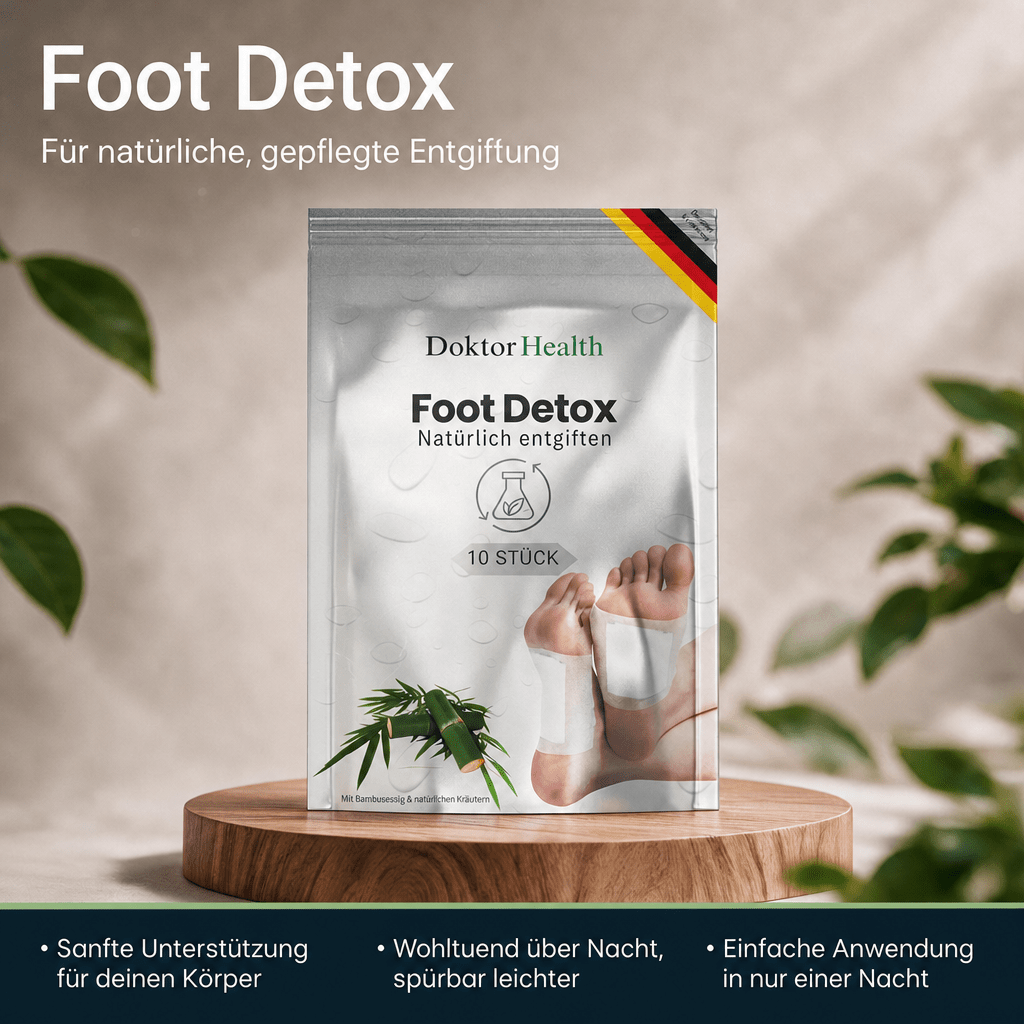 Foot Detox - Entgiftungspflaster - Doktor Health