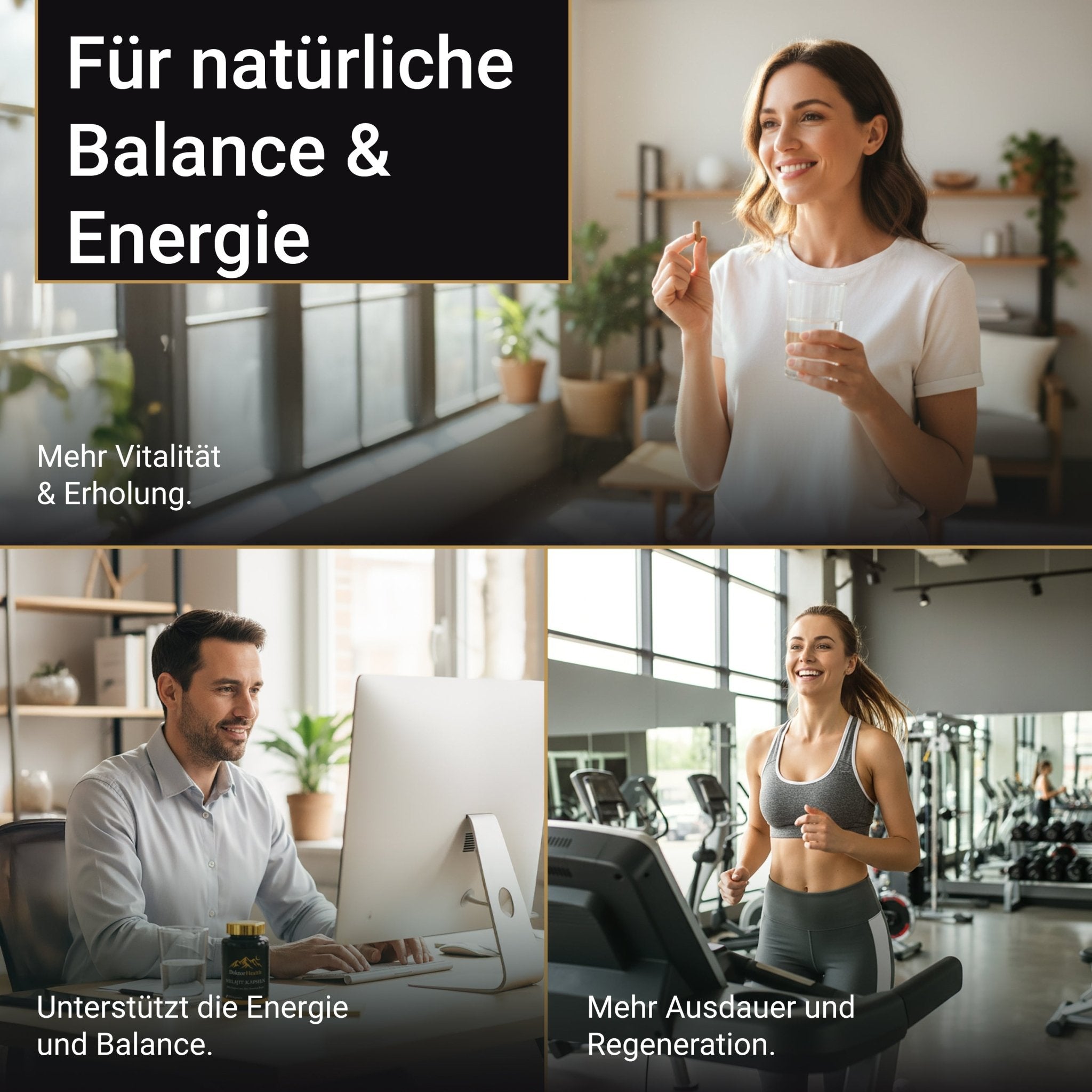 Premium Himalaya Shilajit Kapseln - Doktor Health