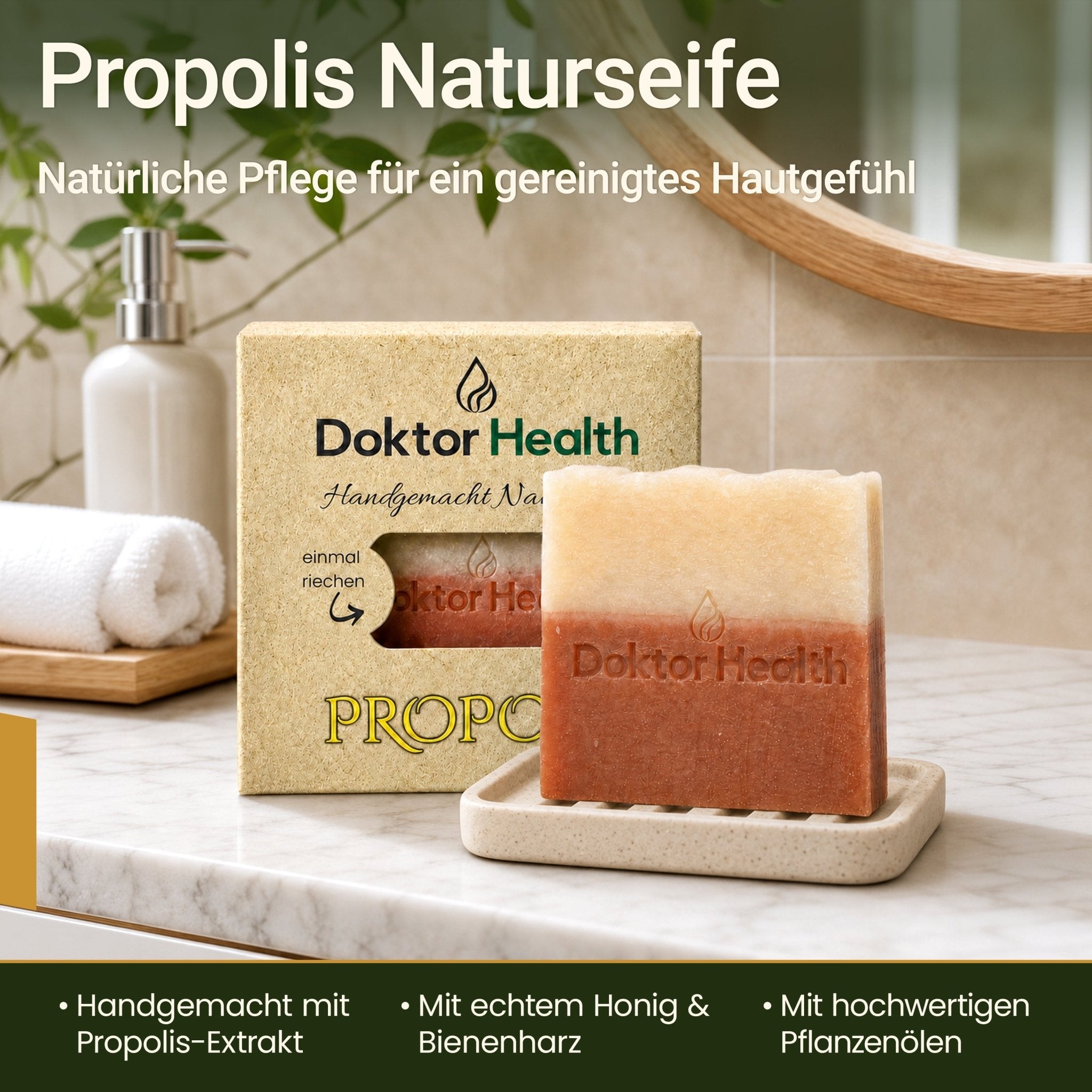 Propolis Naturseife - Doktor Health