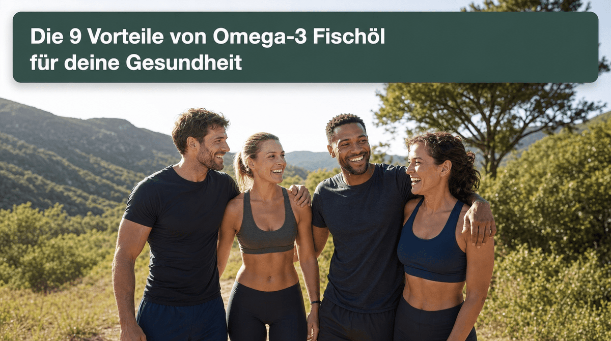 Die 9 Vorteile von Omega-3 Fischöl für deine Gesundheit - Doktor Health