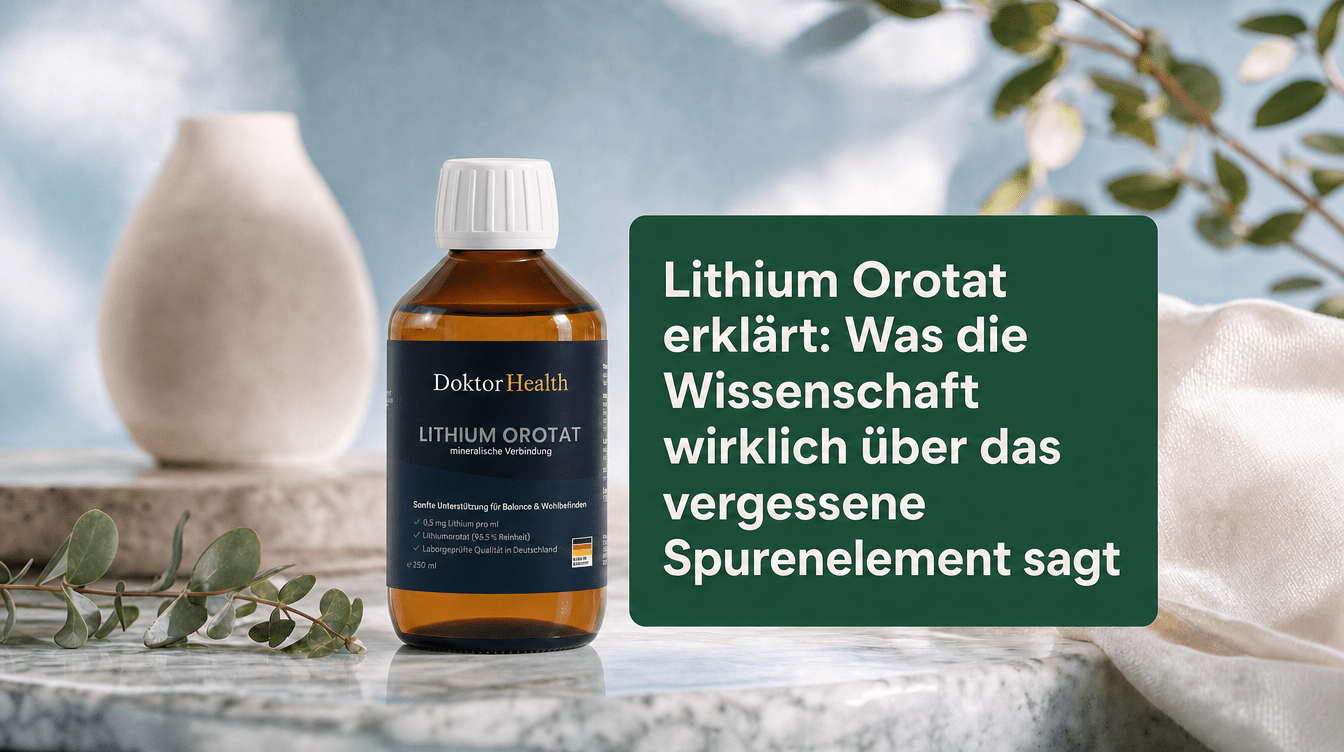Lithium Orotat: Das unterschätzte Spurenelement für Gehirn, Stimmung & gesundes Altern - Doktor Health