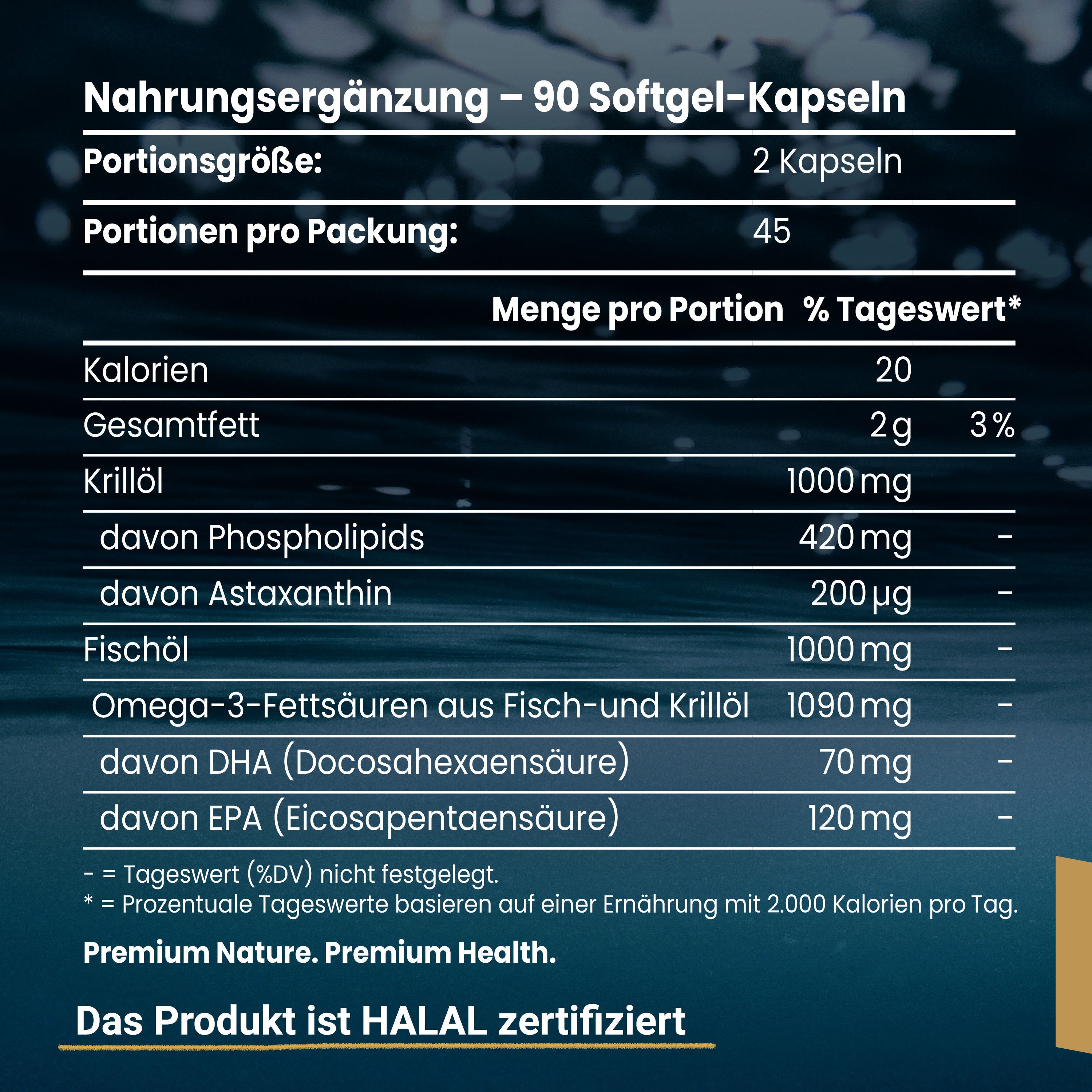 Omega 3 - Krillöl