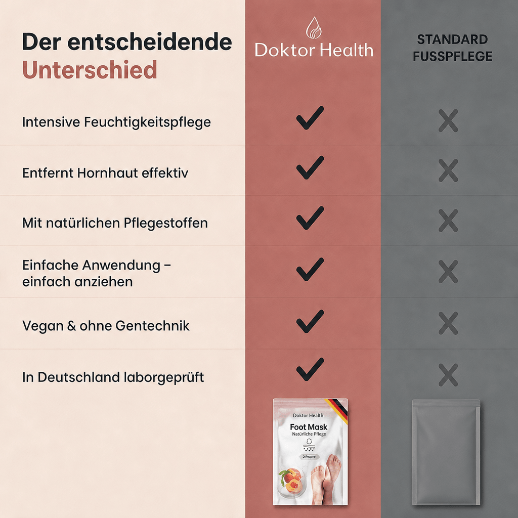 Fußmaske - Doktor Health