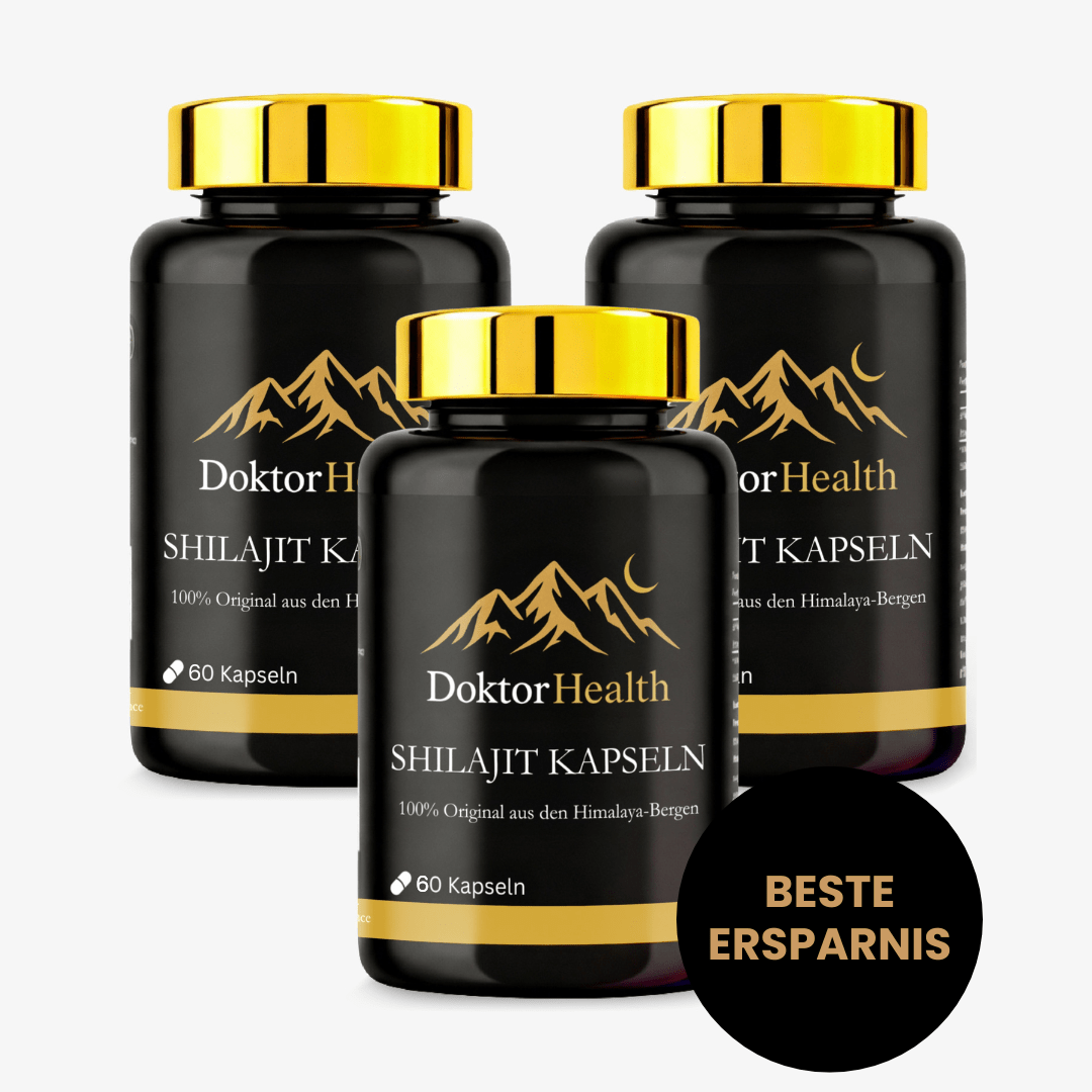 Premium Himalaya Shilajit Kapseln - Doktor Health